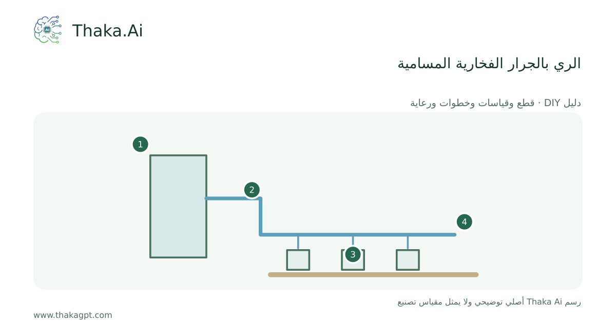 الري بالجرار الفخارية المسامية